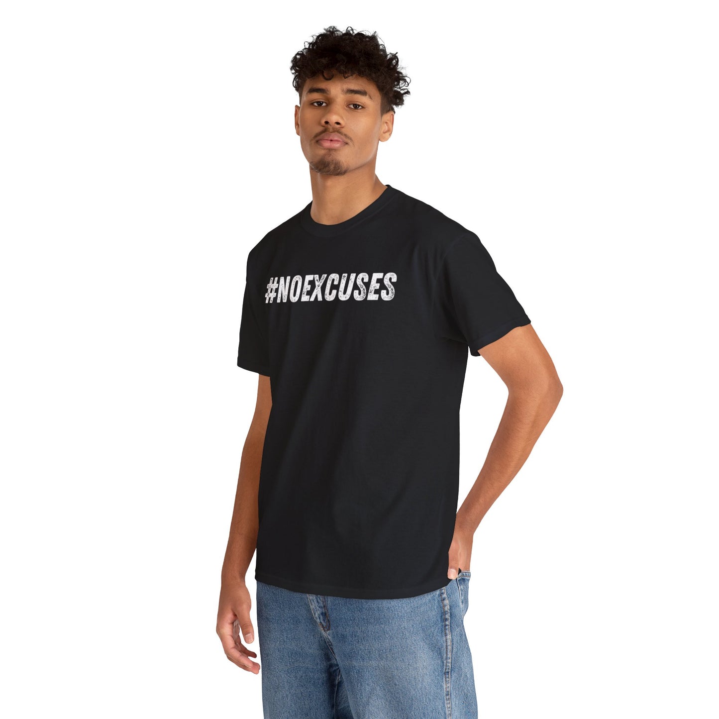 No Excuses Unisex Heavy Cotton Tee