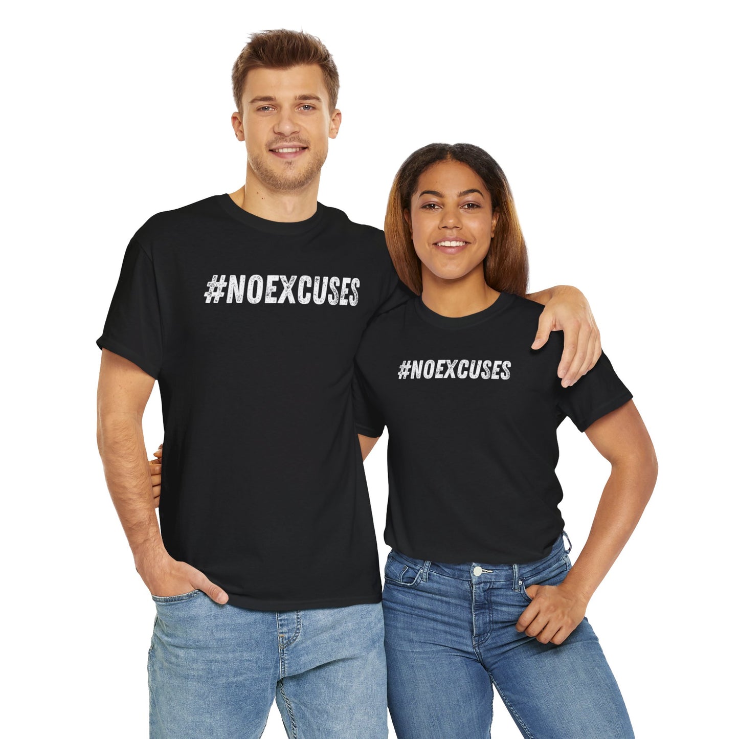 No Excuses Unisex Heavy Cotton Tee