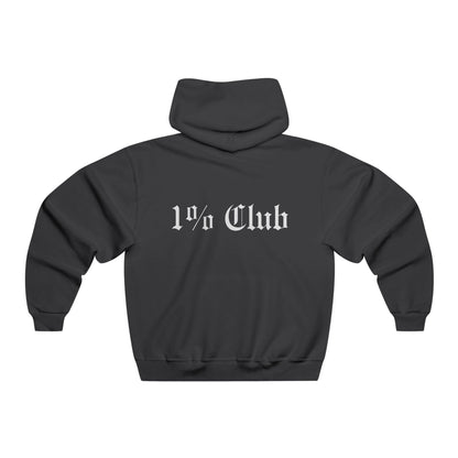 1 Percent Club | Men's Motivational Hoodie, Graphic Sweatshirt for Men, Casual Pullover, Perfect for Gym, Gifts for Him