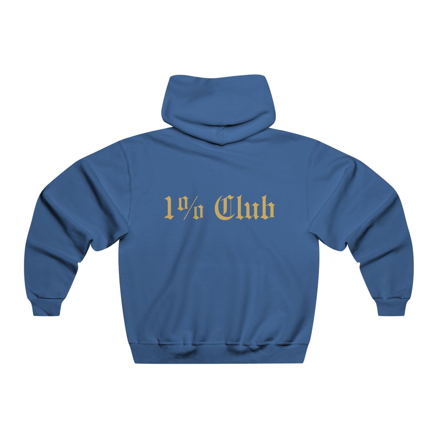 1 Percent Club | Men's Motivational Hoodie, Graphic Sweatshirt for Men, Casual Pullover, Perfect for Gym, Gifts for Him