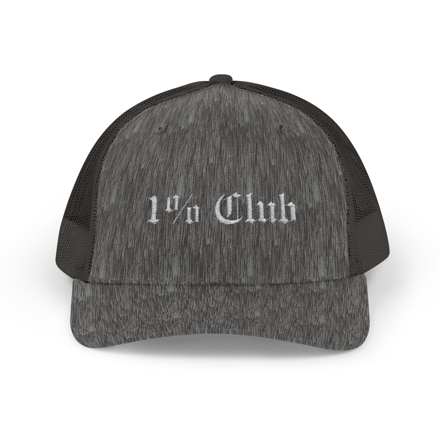 1 Percent Club | Trucker Cap | Stylish Hat for Everyday, Perfect Gift, Trendy Headwear for Festivals, Sports, Casual Wear