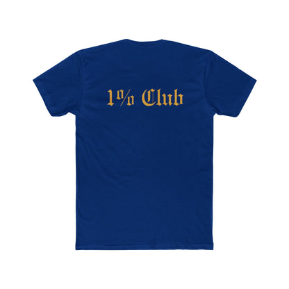1 Percent Club | Unisex Cotton Crew Tee - Casual Fashion, Motivation Tee, Everyday Wear, Gift for Him/Her, Statement Shirt