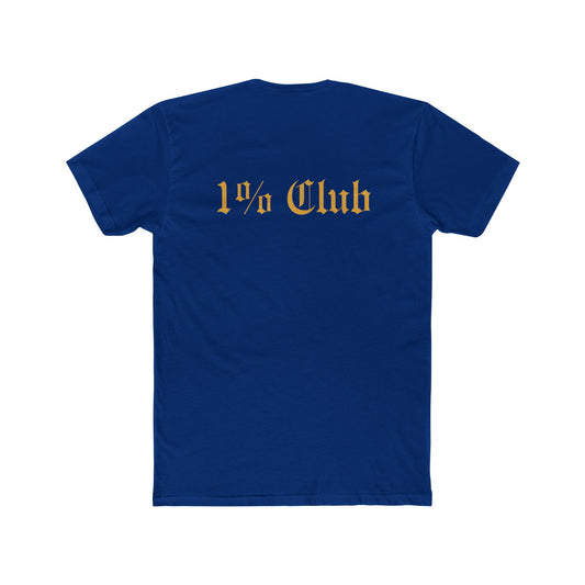 1 Percent Club | Unisex Cotton Crew Tee - Casual Fashion, Motivation Tee, Everyday Wear, Gift for Him/Her, Statement Shirt