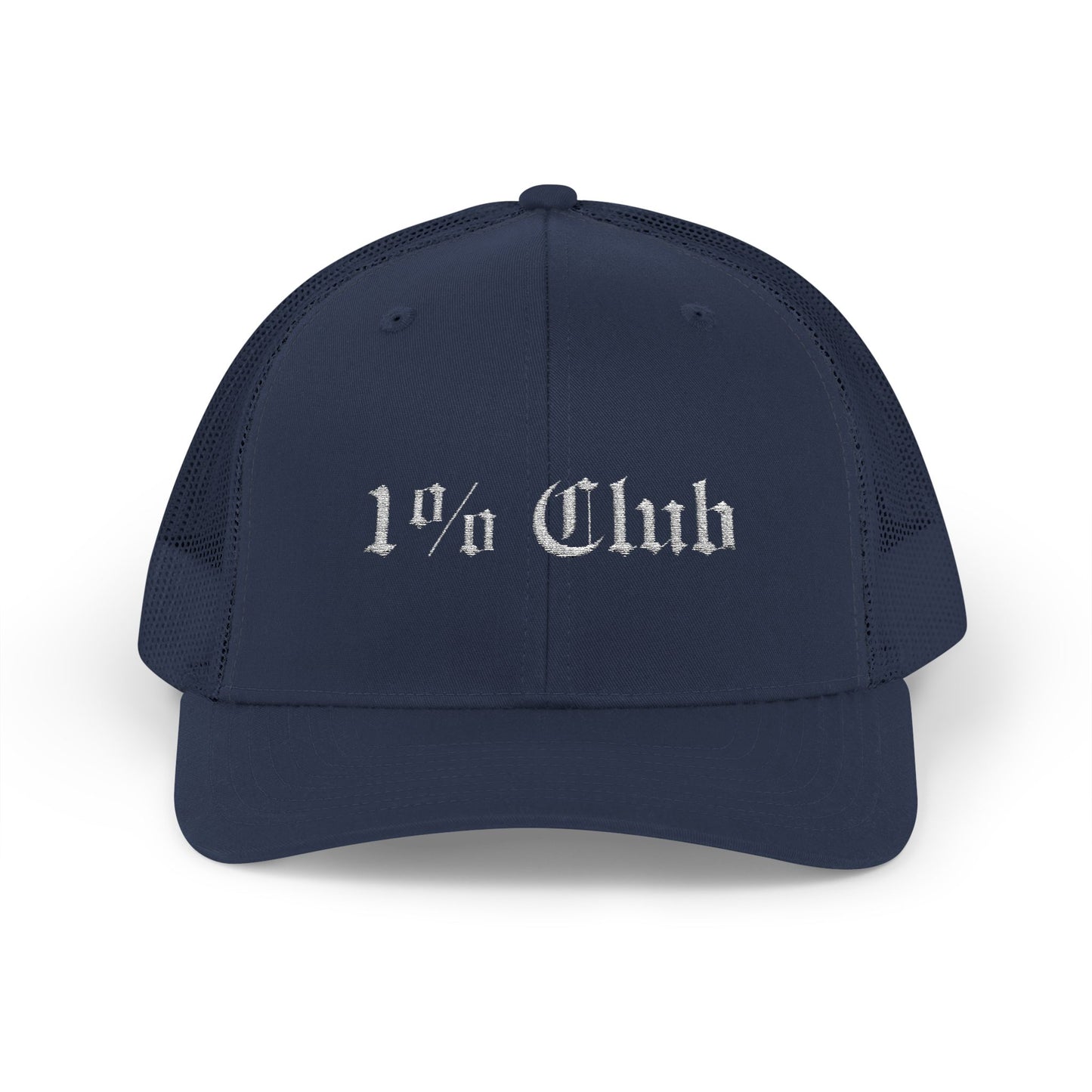 1 Percent Club | Trucker Cap | Stylish Hat for Everyday, Perfect Gift, Trendy Headwear for Festivals, Sports, Casual Wear