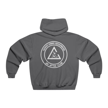 YR Jiu Jitsu Club | Men's Motivational Hoodie, Graphic Sweatshirt for Men, Casual Pullover, Perfect for Gym, Gifts for Him